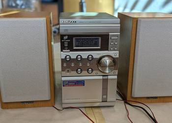 Kenwood RXD-M57WM – mini wieża stereo z kolumnami i pilotem