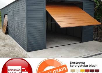 PRODUCENT, gratis montaż i transport, Garaż blaszany , hala blaszana