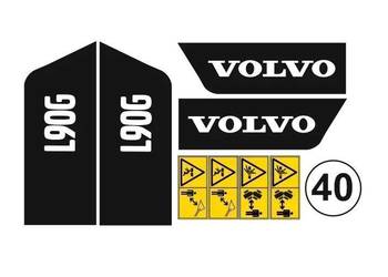 Naklejki oklejenie naklejka - VOLVO L90G Zamiennik