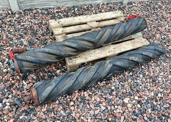 Wały kondycjoner gumowy wraz z łożyskami