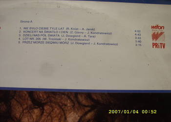 + LP , pop ; KRYST. GIZOWSKA--NIE BYLO CIEBIE...