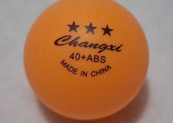 Piłeczka, piłka do ping-ponga, tenisa stołowego, pomarańczowa, 4cm, Changxi