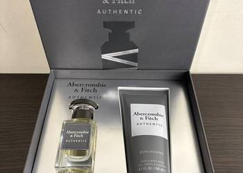 Zestaw perfum Abercrombie & Fitch Authentic 50ml EDT + żel 200 ml