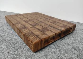 Deska dębowa sztorcowa do krojenia - serwowania 22x31