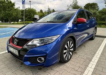 2015 Honda Civic 1.8 benzyna Rally Red, Salon Polska