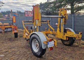 Przyczepa kablowa SANTER T6080 6 tonowa, z napędem hyd, 80 km/h, rej w PL