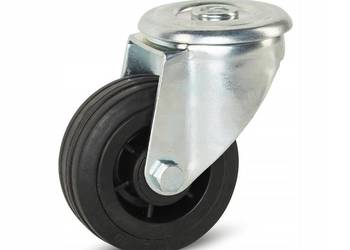 Koło obrotowe 80mm 60kg guma polipropylen kółko
