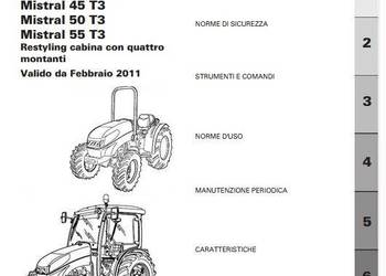 Landini Mistral 40 45 50 55 T3 katalog częsci zamiennych PL