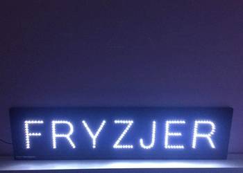 Neon LED 100x25cm FRYZJER 230V NOWA. Gwarancja 24m