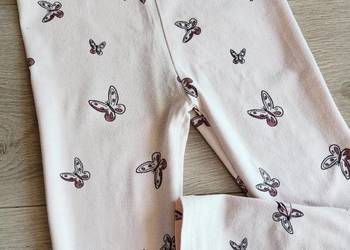 Legginsy getry dziewczęce różowe Marie 98