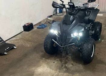 Quad bombardier XXL 125cm 3+1 duża rama koła 8 doinwestowany stan bdb