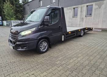 Iveco Daily 35s21 Automat pneumatyka autolaweta Polmar jak nowy 60 tys km