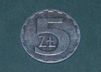 5 zł 1989r MW Moneta PRL Starocia