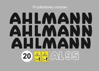 Naklejki AHLMANN AL 45 60 65 70 75 80 85 95 100 Zamiennik