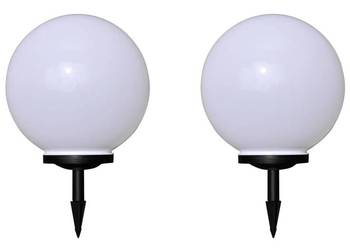 vidaXL Lampy do oświetlenia ścieżki, 2 szt., LED, 40 cm（SKU:277117）