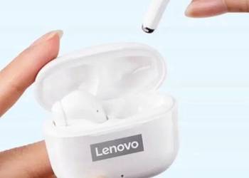 Słuchawki bezprzewodowe douszne Lenovo LP40 PRO + KABEL USB typ C