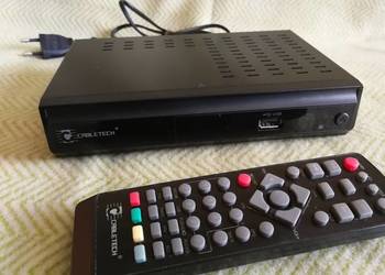 Dekoder Tuner Cabletech + Pilot / Odtwarzacz USB Media Player