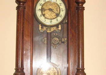 Zegar wiszący eklektyczny