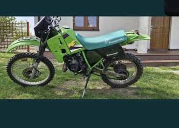 Kawasaki kmx 125 enduro przerobiony na crossa bez papierów