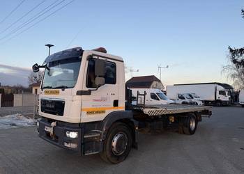 Man TGM 18. Pomoc Drogowa plyta hydrauliczna widelec