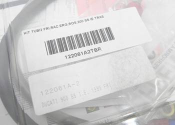 Przewody hamulcowe oplot metalowy FrenTubo Ducati 900 S I.E 99