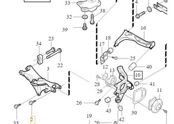 VOLVO oryginalna sruba M12x100 985063 OE