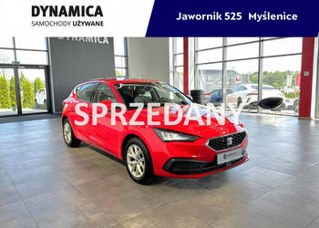 Seat Leon Style 1.5TSI 130KM M6 2021 r., salon PL, I właściciel, f-a VAT I…