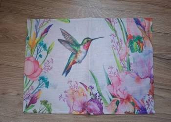 Mata stołowa,podkładka na stół z kolibrem