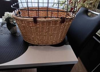 Kosz na rower dla psa