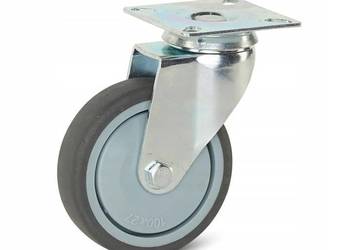 Koło skrętne 100mm 100kg guma termoplastyczna