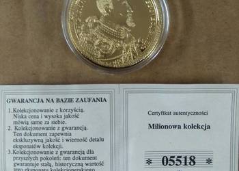 64. Replika 100 złotych dukatów z 1621 roku