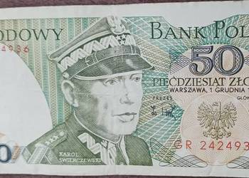 50 złotych 1 XII 1988 r seria GR