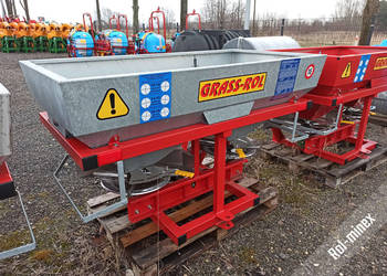 OCYNK Rozsiewacz do nawozów GRASS-ROL 600 litrów Transport