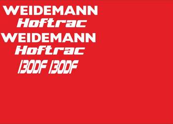 Naklejki wiedemann hoftrac 130 zamienniki
