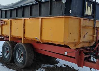 Przyczepa tandem wywrotka 14t skorupowa