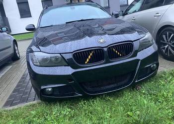 Maska BMW E91 polift czarna