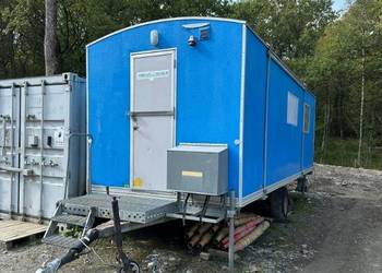 Barak przyczepa kontener socjalny szwedzka jakość z transportem na adres