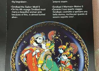 Talerzyk Rosenthal. Z serii Sindbad Żeglarz. Projekt- Bjorn Wiinblad. 5