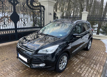 Ford Kuga Mk2 Suv 2.0TDCi 140KM Czarny Skóry Keyless