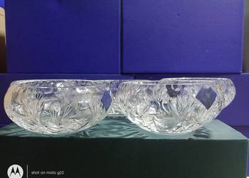 Kryształowe owocareczki Szer.11.5 cm.Szt.5