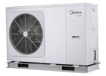 Pompa ciepła Midea M-Thermal 14kW typu Monoblok, 3-fazowa R32
