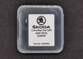 Aktualizacja map dla systemów Skoda EU