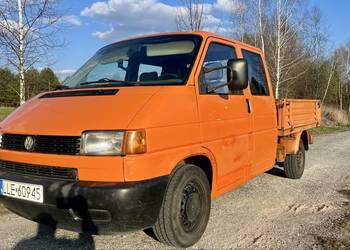 Sprzedam VW T4 Doka 6 Osób Dubel 98r 2.4 R5 Diesel Ważne OC i BT!