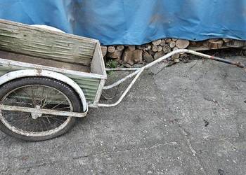 1967 rok.Oryginał przyczepka motocyklowa.Simson, MZ, WSK, DDR