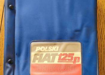 Oryginalny katalog części zamiennych z 1972roku do Polskiego Fiata 125p