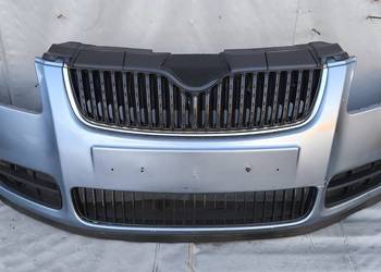 SKODA FABIA II ZDERZAK PRZEDNI PRZÓD KOMPLETNY