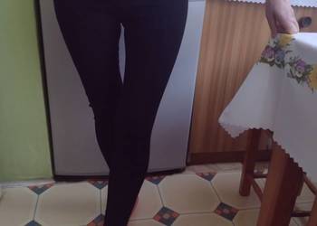 (36/S) ZARA /Legginsy modelujące, spodnie rurki z Madrytu