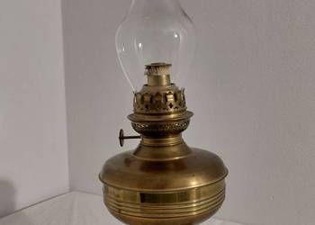 Lampa naftowa mosiężna