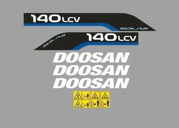 Naklejki oklejenie DOOSAN 140LCV Zamiennik