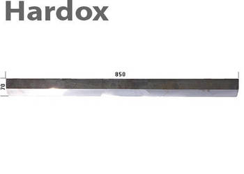 Nóż prostokątny HARDOX części do wycinaka kiszonki KREATEC